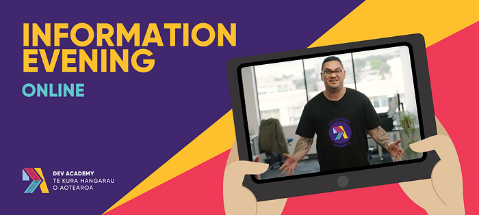 Online Information Evening: July 2023 logo